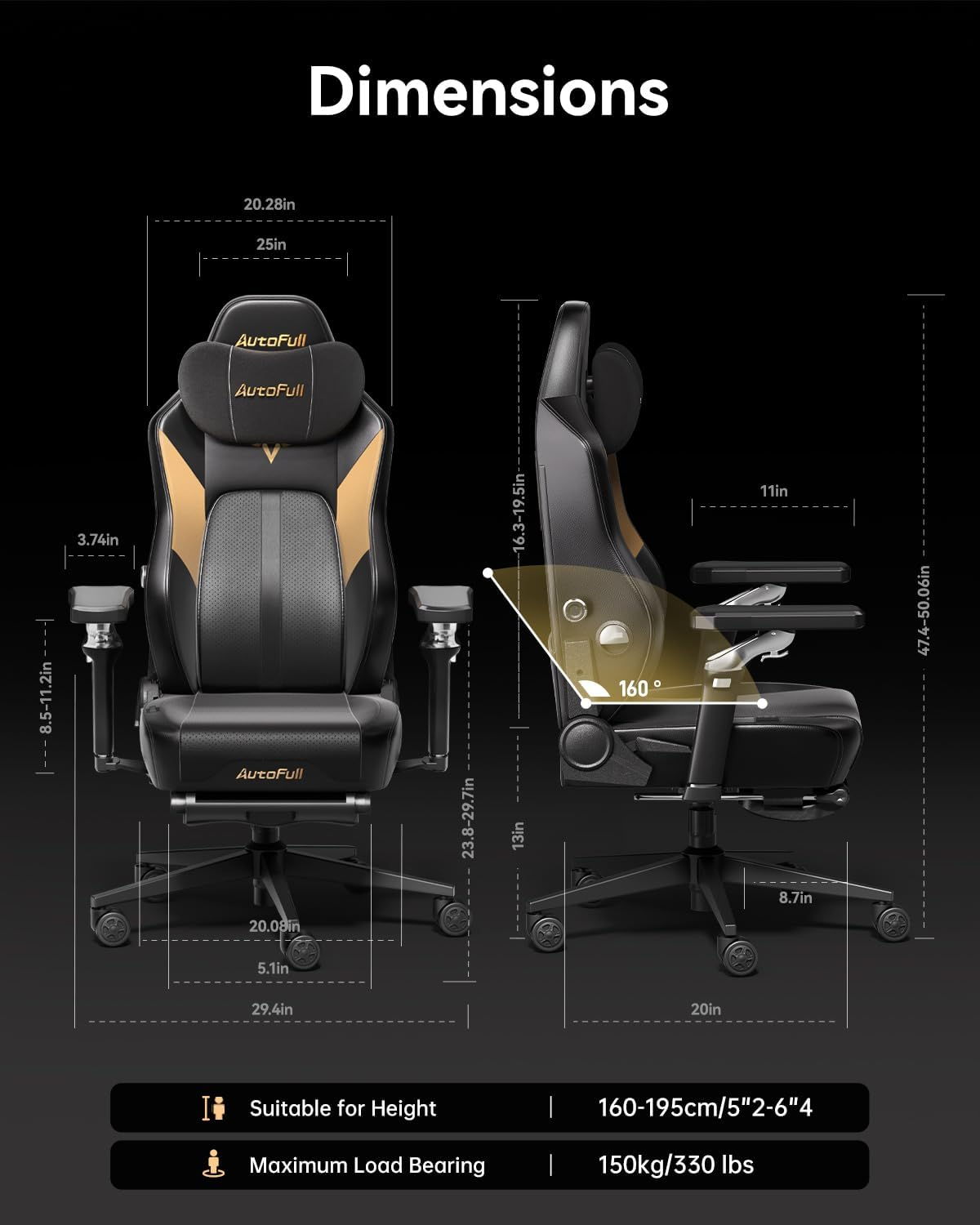 AutoFull M6 Ergonomic Chair