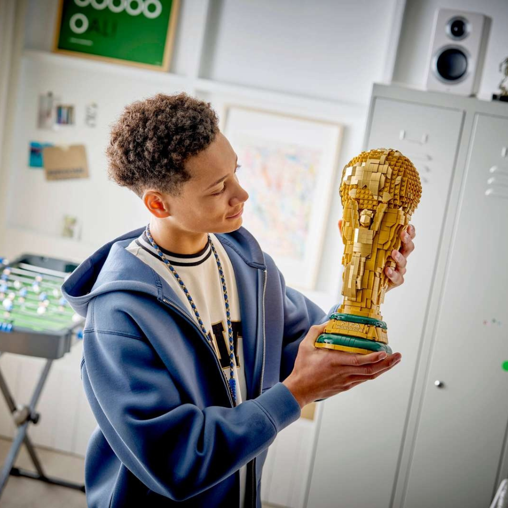 LEGO Buildable World Cup Trophy