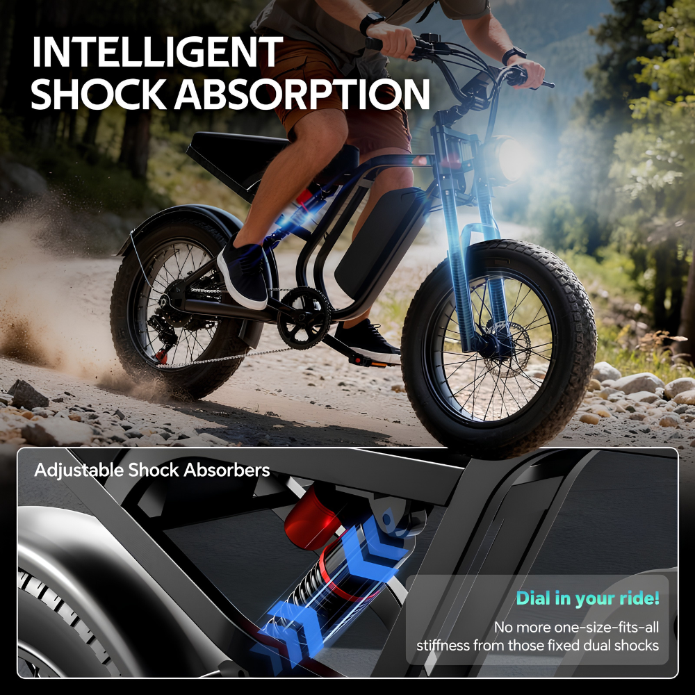 Brisa All-Terrain 1500W Peak Motor Electric Bike