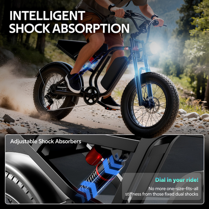 Brisa All-Terrain 1500W Peak Motor Electric Bike