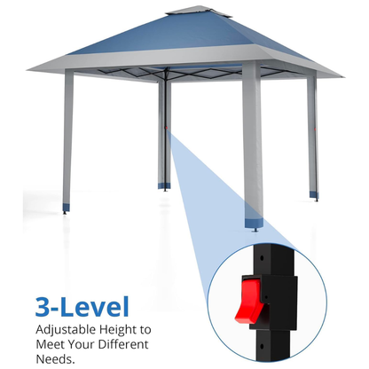 Brisa 13×13 Pop-Up Gazebo with Mesh Netting