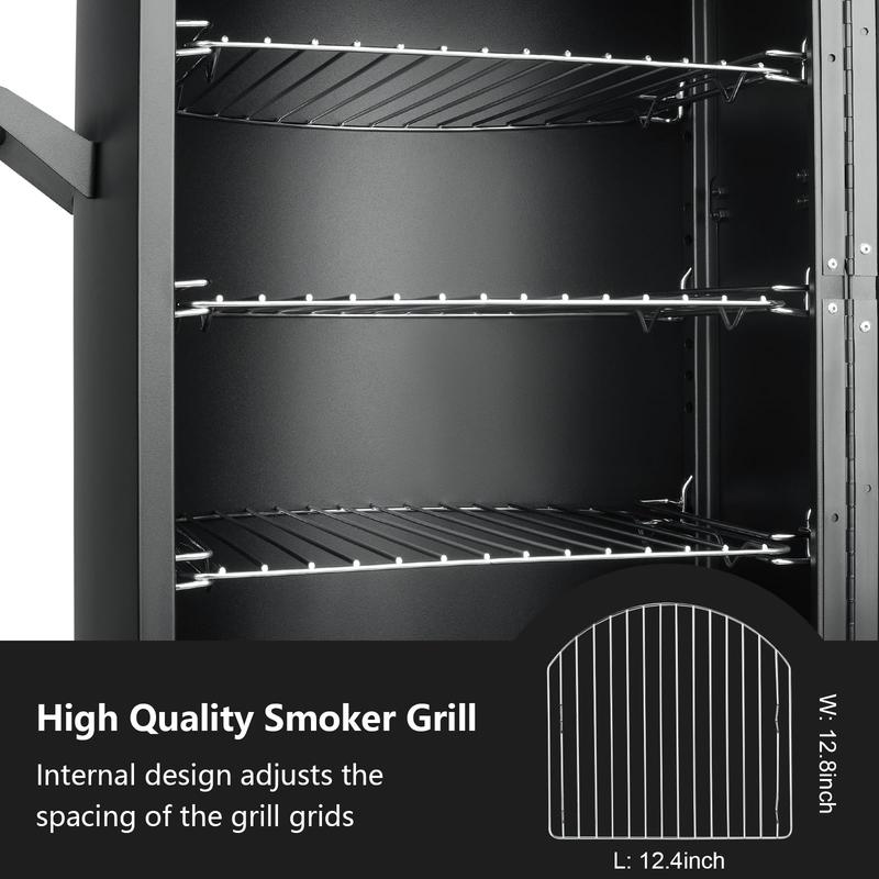 Vertical Barbecue Smoker Set