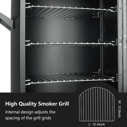 Vertical Barbecue Smoker Set