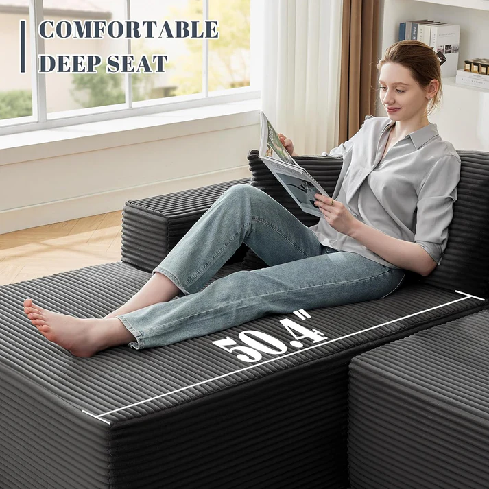 LUMEN BONELESS CLOUD COUCH "NINE"