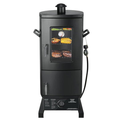 Vertical Barbecue Smoker Set