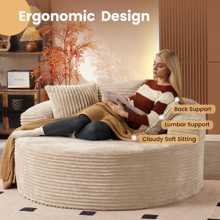 LUMEN ROUND FOAM CHAIR