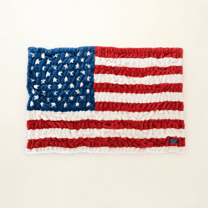 Patriotic Flag Blanket