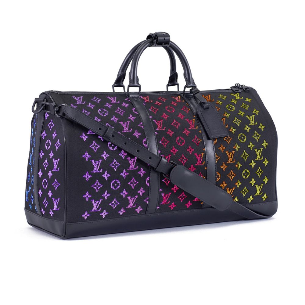 LV Light Up LED Keepall 50