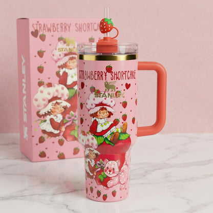 30oz Strawberry Shortcake Tumbler