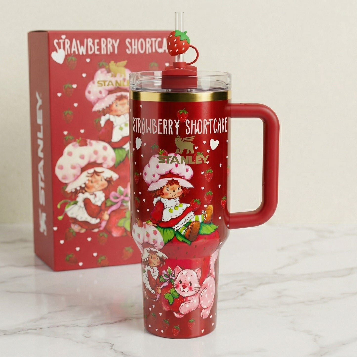 30oz Strawberry Shortcake Tumbler