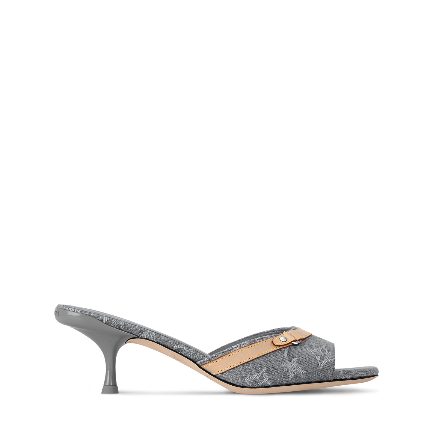 LV Monogram Heeled Mules